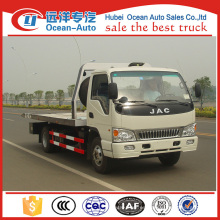 JAC 4ton flat bed tow truck para la venta